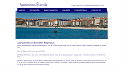 Desktop Screenshot of apartamentosgranxola.com
